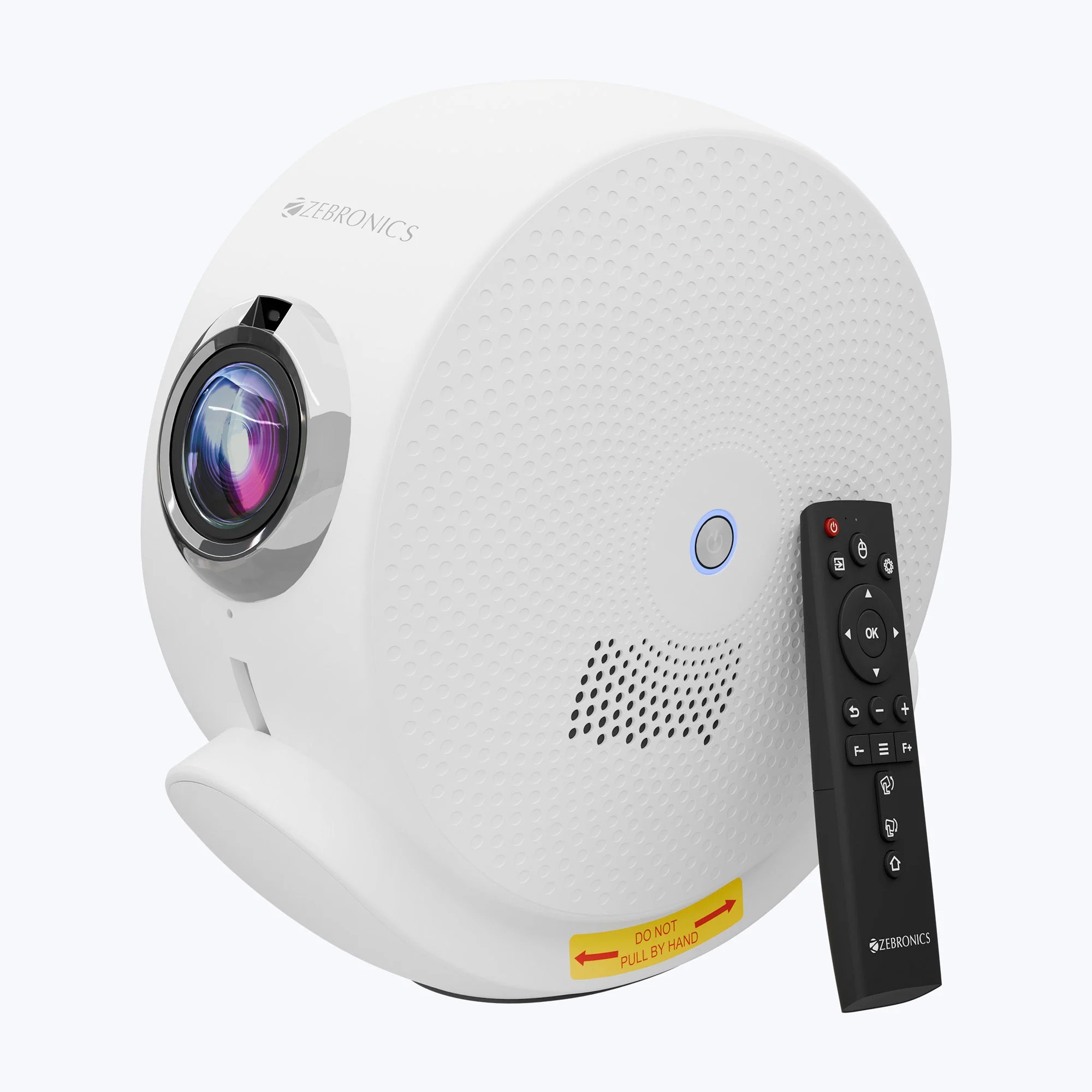 Zebronics ZEB-PixaPlay 38 Auto-Focus Smart Projector - 1080p Native, 12000 Lumens, Android 9.0, Wi-Fi 6